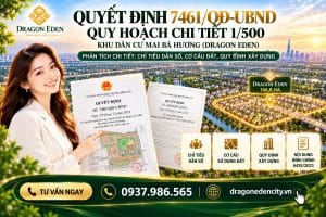 Quyết Định 7461/QĐ-UBND – Quy Hoạch Chi Tiết 1/500 Khu Dân Cư Mai Bá Hương (Dragon Eden)