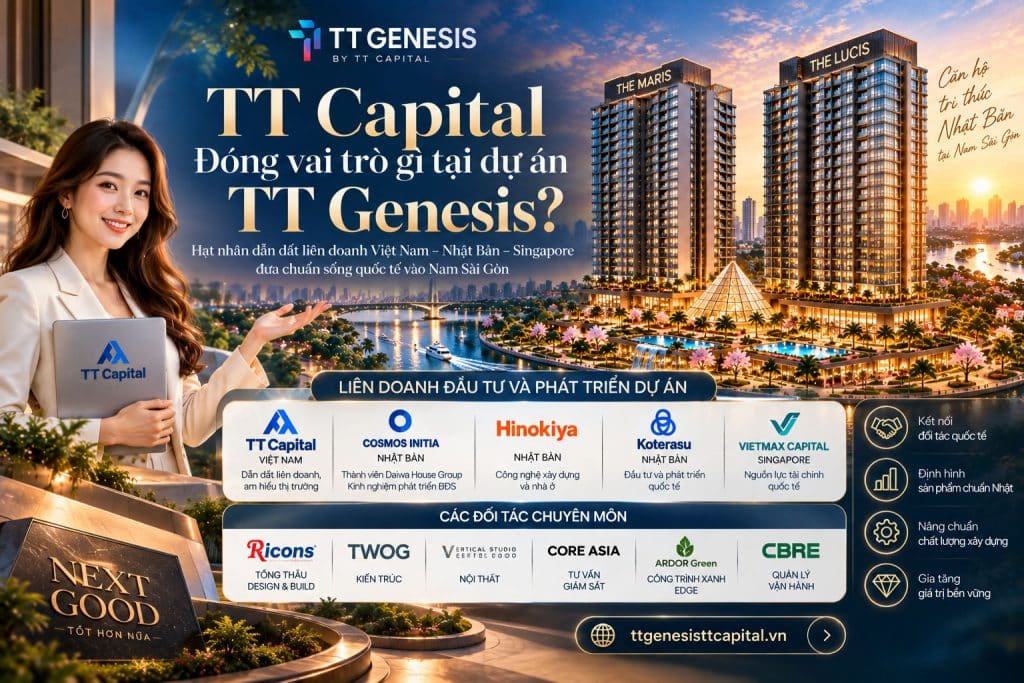 TT Capital Đóng Vai Trò Gì Tại Dự Án TT Genesis?