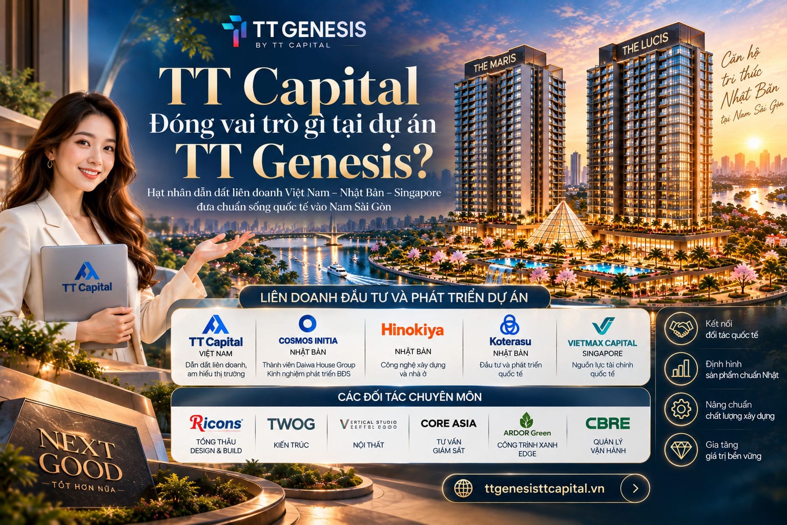 TT Capital Đóng Vai Trò Gì Tại Dự Án TT Genesis?